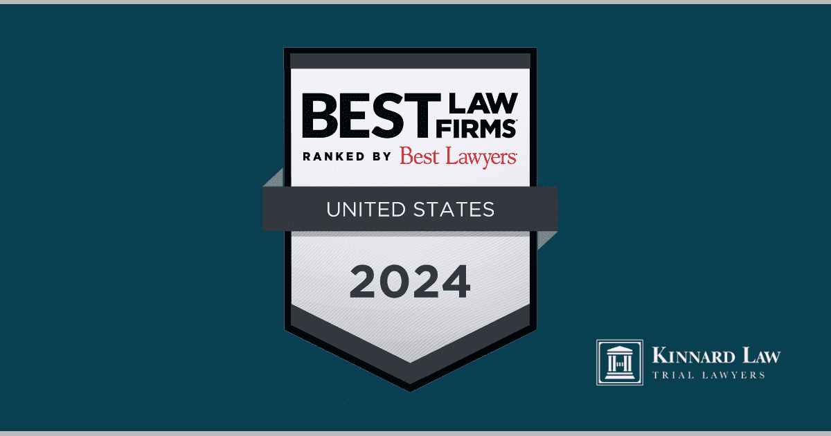 Kinnard Law Earns Four Tier 1 Selections in 2024 Best Law Firms®